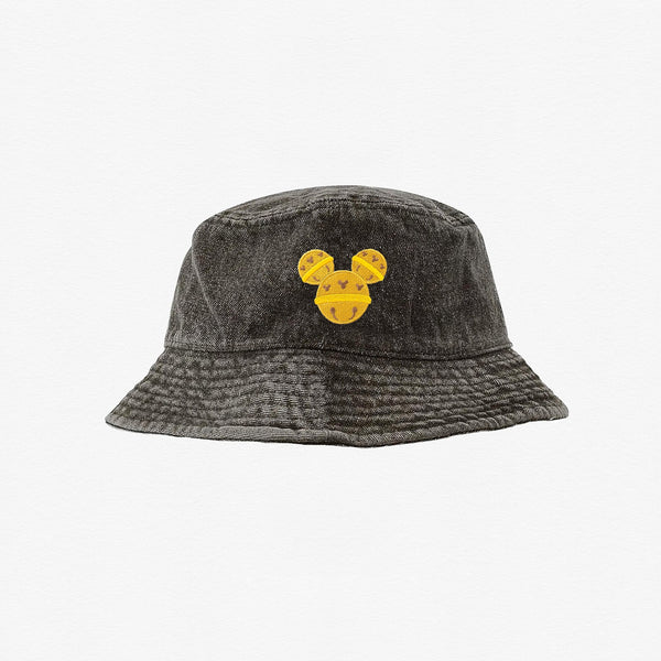 Mickey Jingle Bell Embroidered Bucket Hat