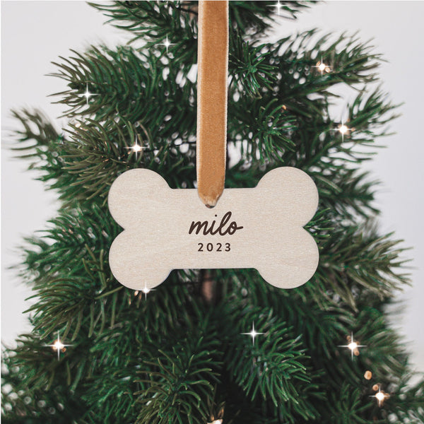 Personalized Pet Name Ornament