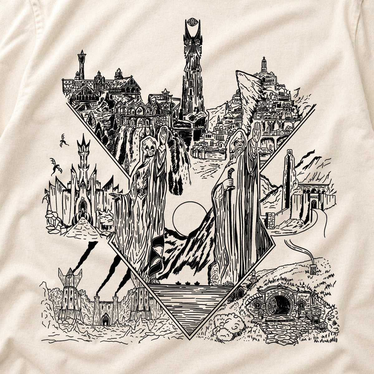 LOTR Middle Earth Tee