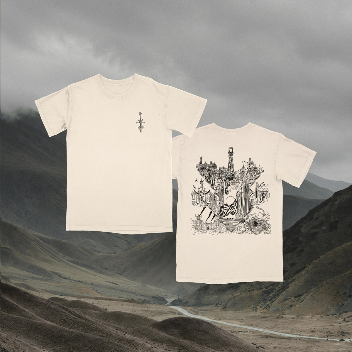 LOTR Middle Earth Tee
