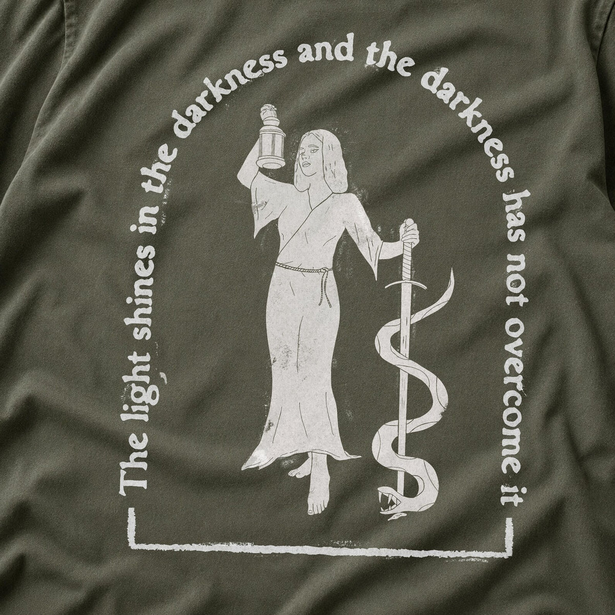 The Light Shines in the Darkness Tee