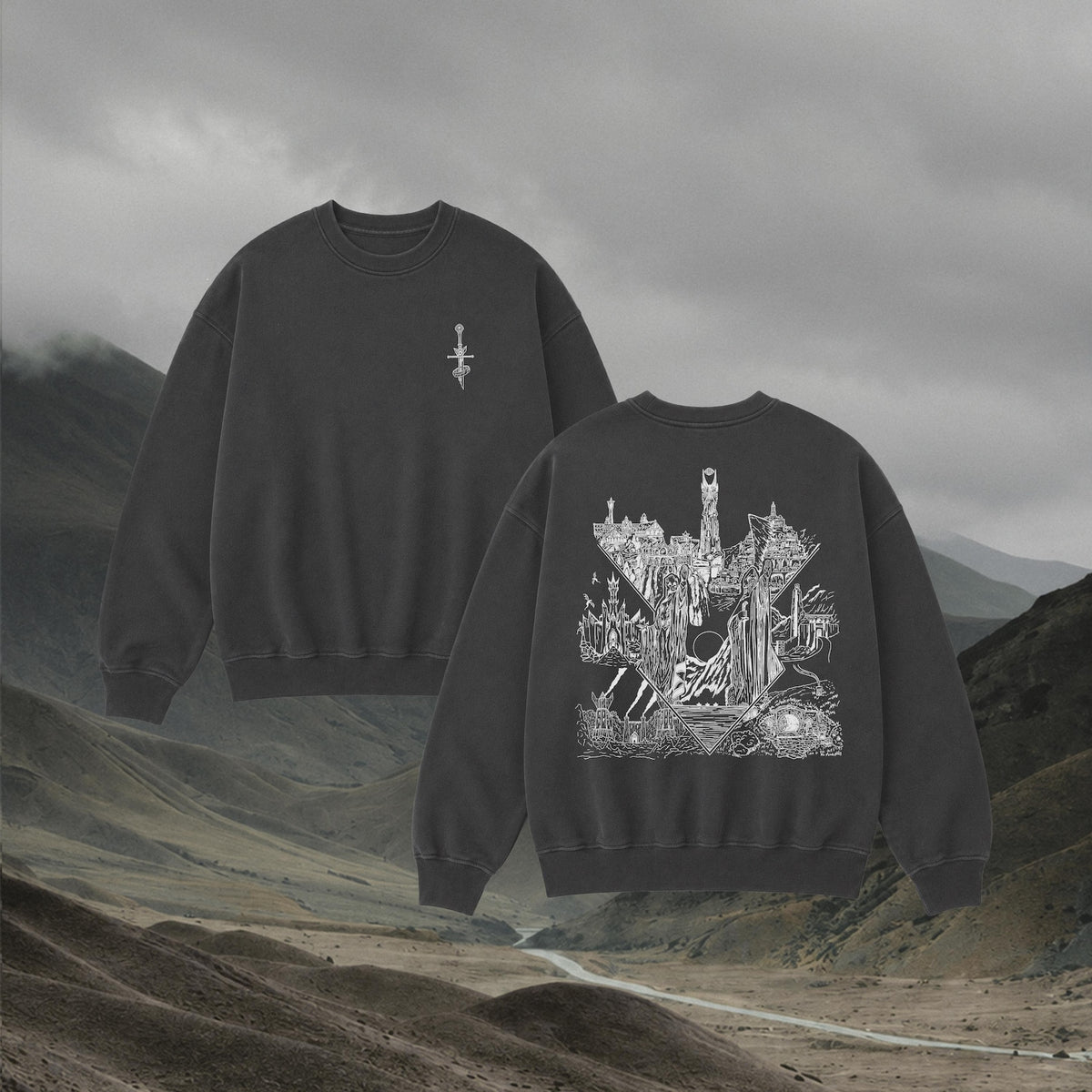 LOTR Middle Earth Sweatshirt