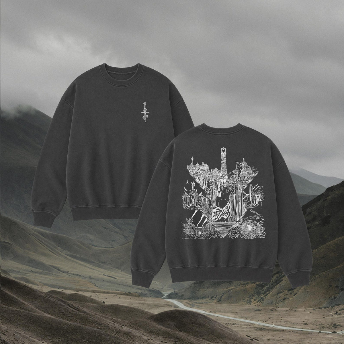 LOTR Middle Earth Sweatshirt