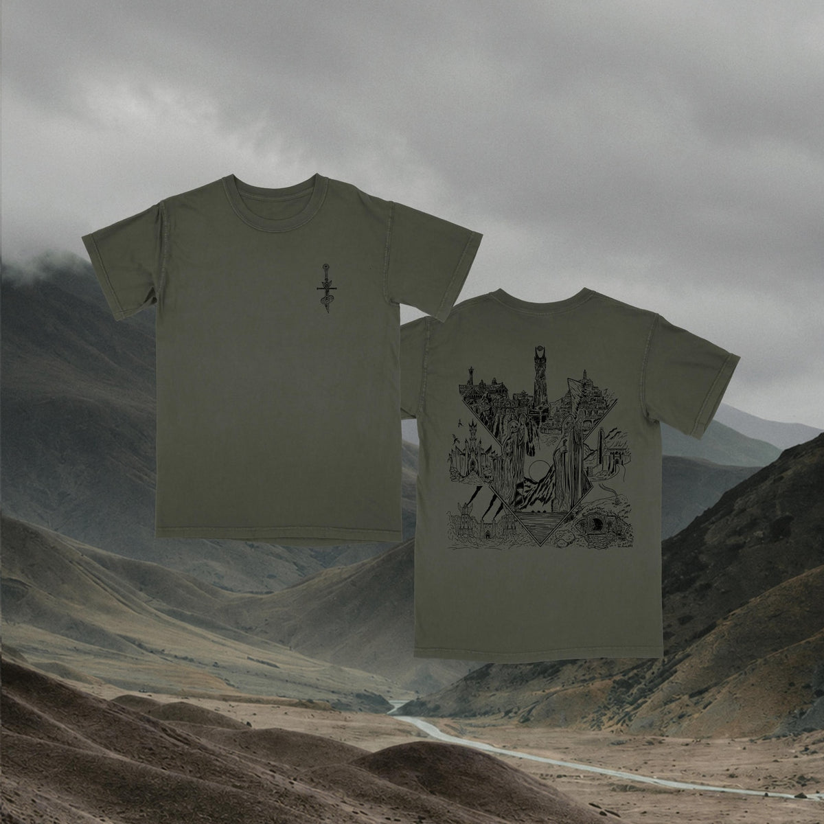 LOTR Middle Earth Tee