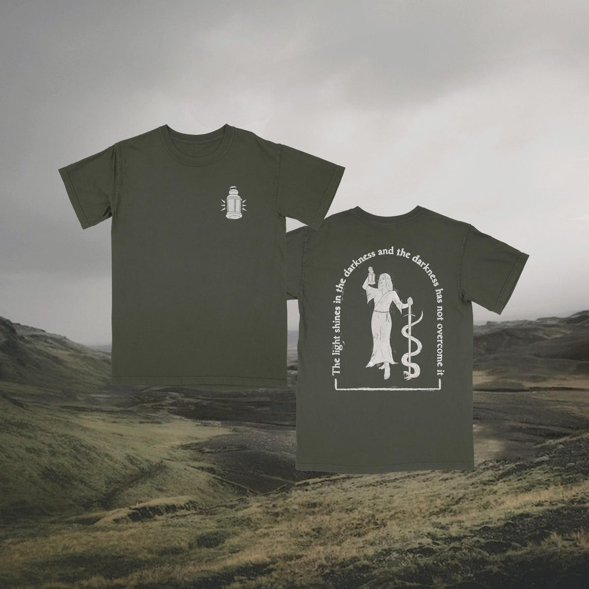 The Light Shines in the Darkness Tee