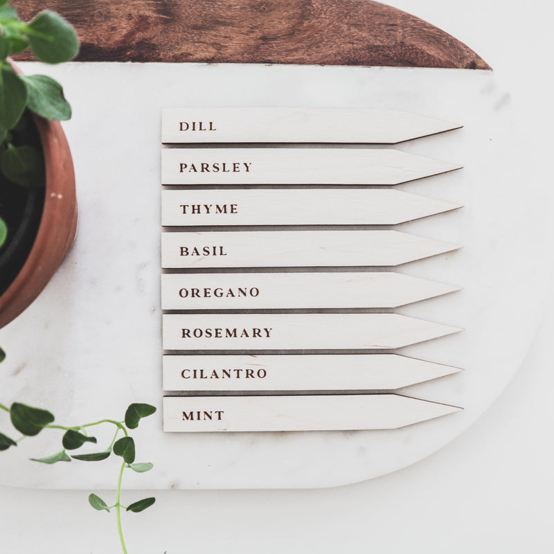 Customized Garden + Herb Plant Marker