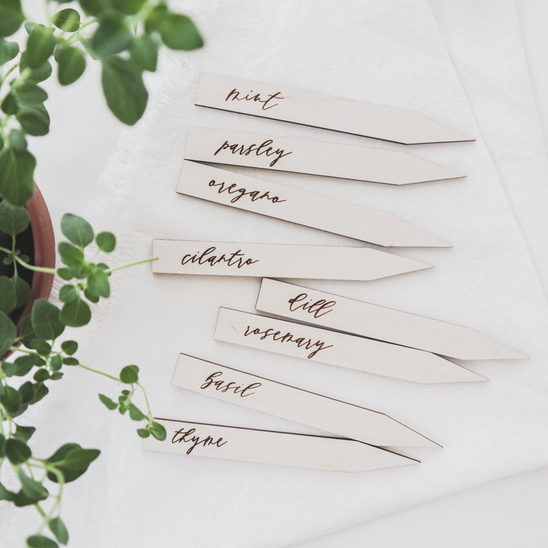 Customized Garden + Herb Plant Marker