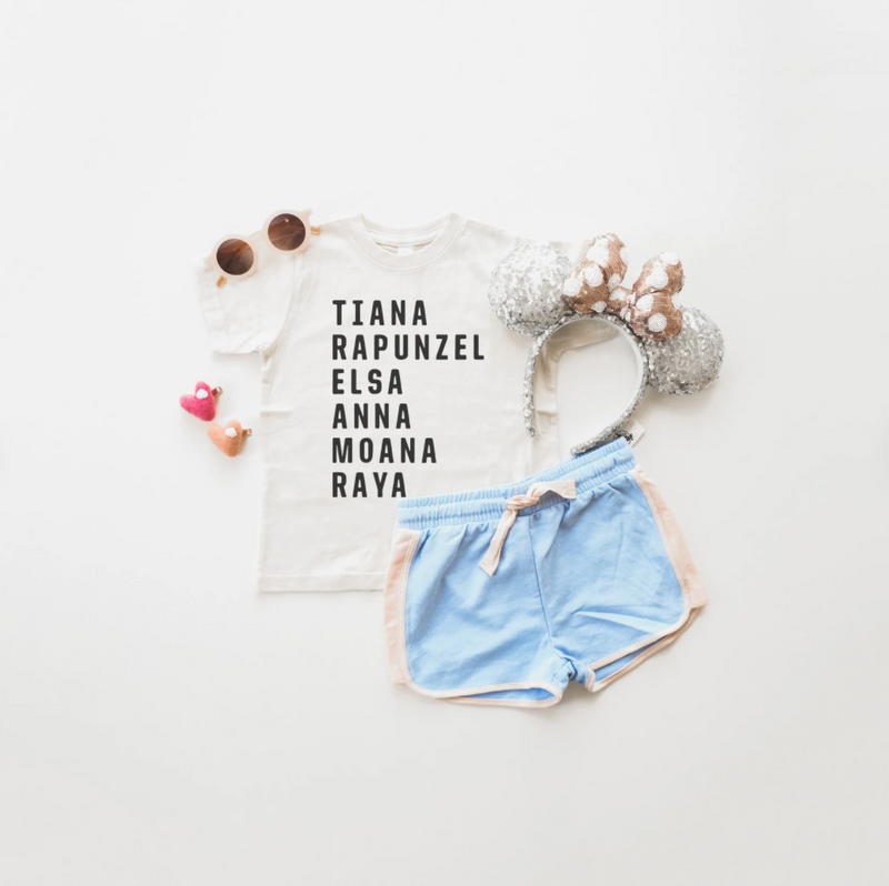 New Princess Character Tee