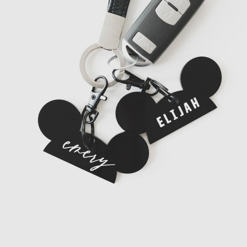 Personalized Mickey Key Chain