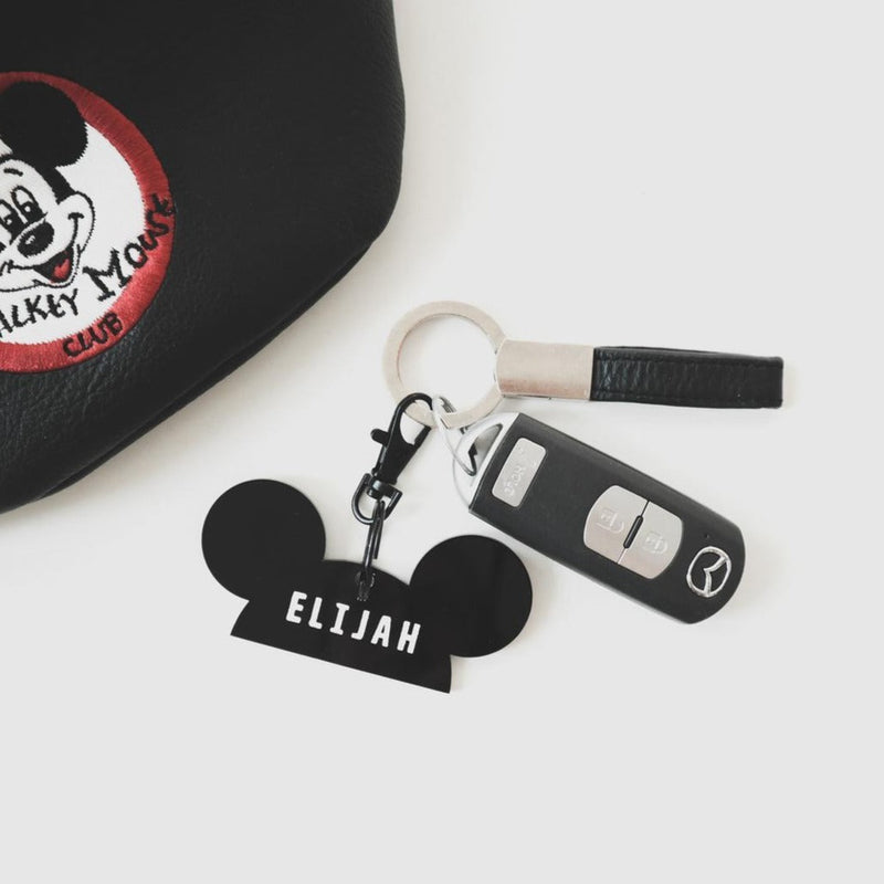 Personalized Mickey Key Chain