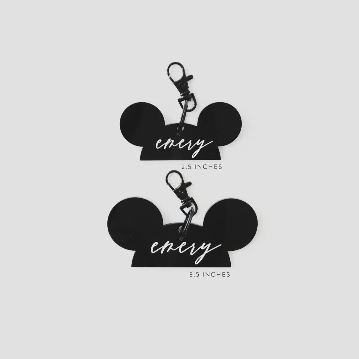 Personalized Mickey Key Chain