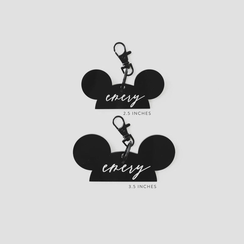 Personalized Mickey Key Chain