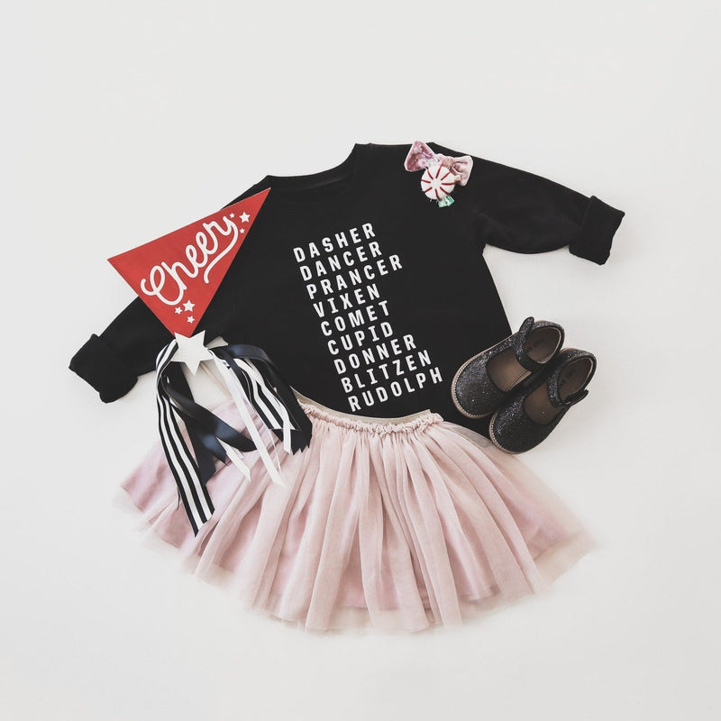 Reindeer Names Sweatshirt